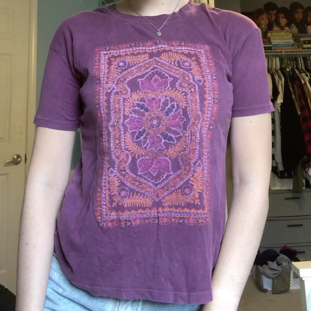 Patterned Vintage Tee Shirt